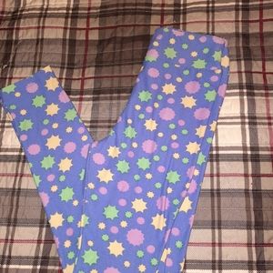 tween lularoe leggings colorful